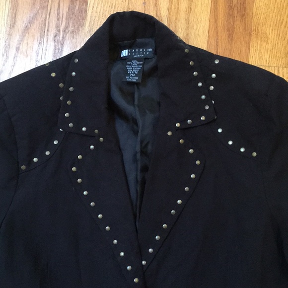 Chic Studded Carole Little Jacket - Petite PM - Picture 4 of 8